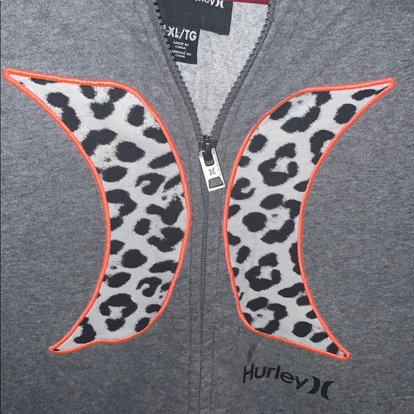 Hurley. hoodie , zip up. - Picture 3 of 4